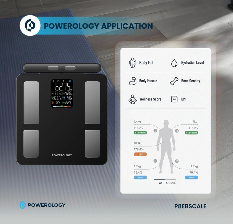 ترازوی هوشمند پاورولوژی مدل P8EBSCALE