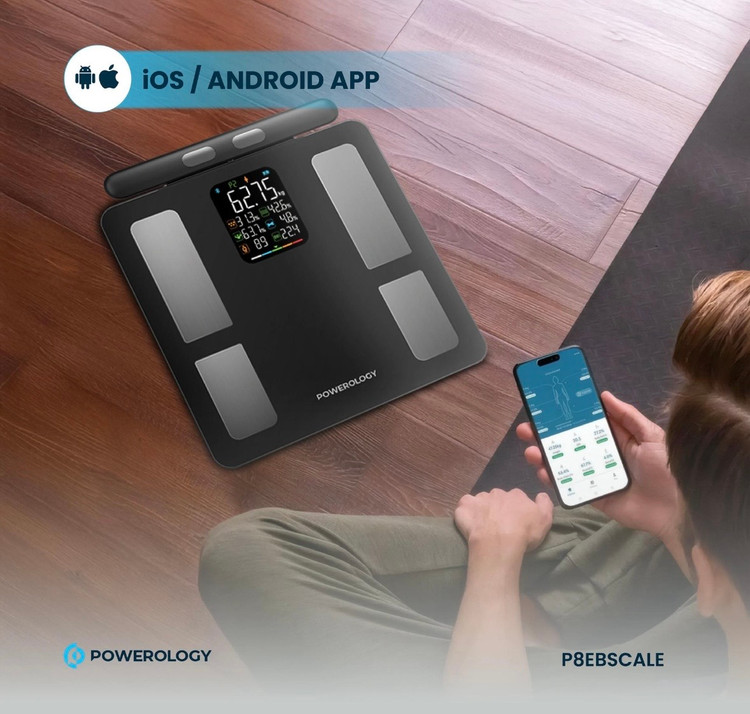ترازوی هوشمند پاورولوژی مدل P8EBSCALE