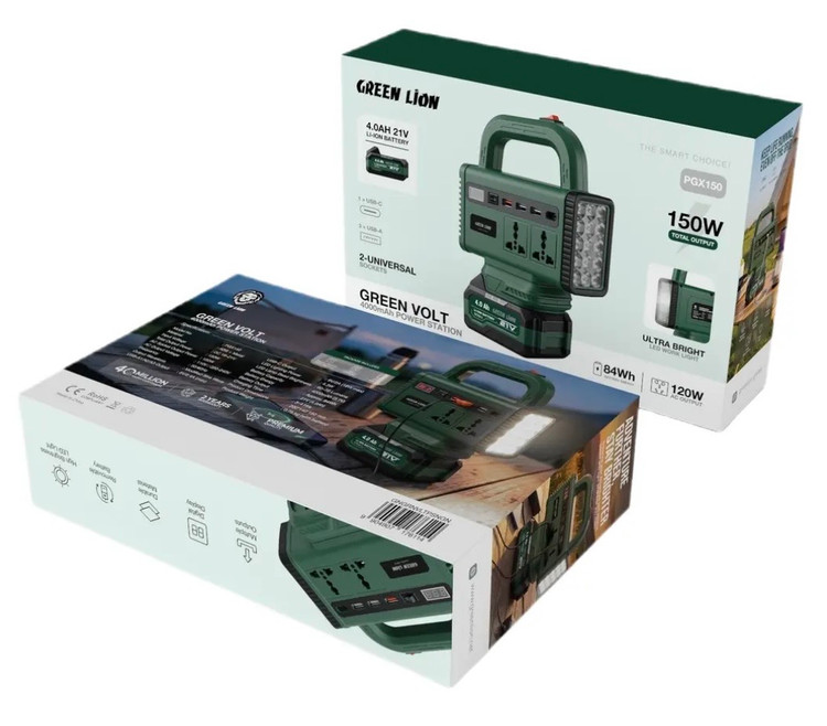 پاوراستیشن گرین لاین مدل Green Volt PGX150