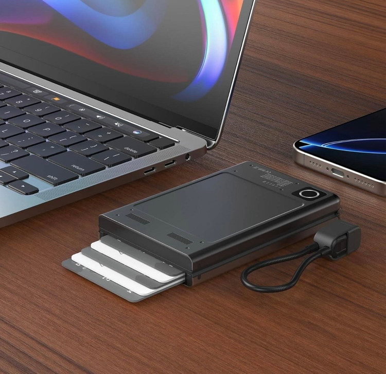 پاوربانک Levelo Onyx 5000mAh مدل LVL-ONYX-5PB-BK