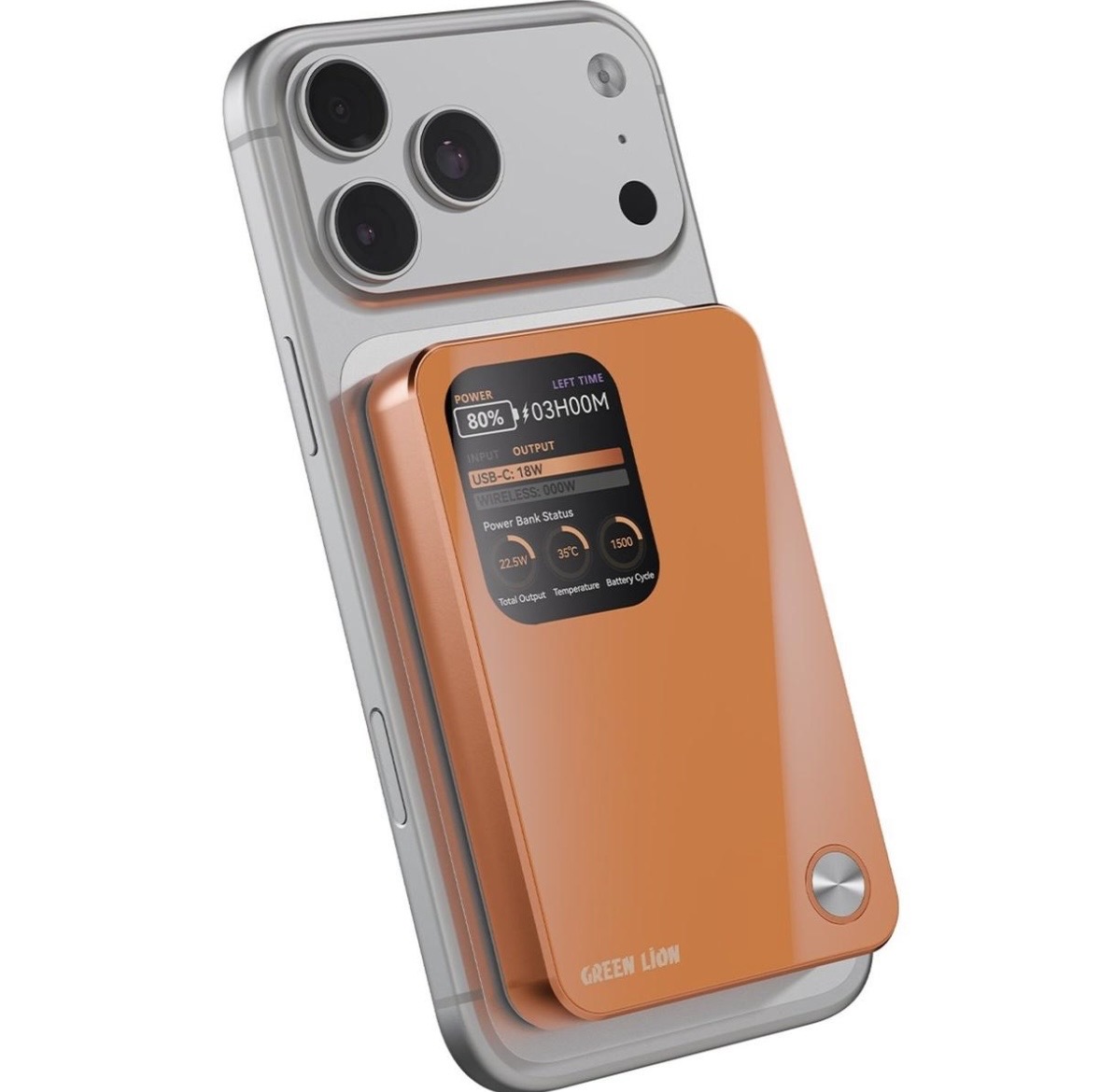 پاوربانک گرین لاین مدل G-MAG 3 IN 1