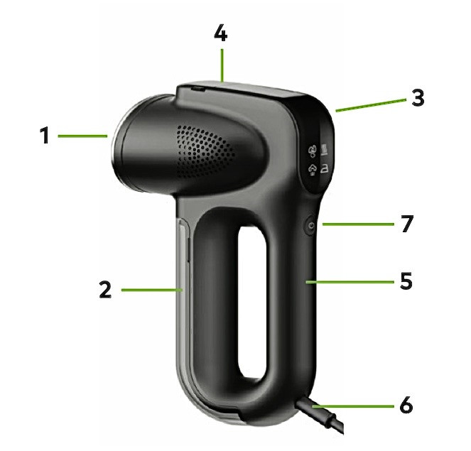 اتو بخار دستی Green Lion Suction Steam Pro