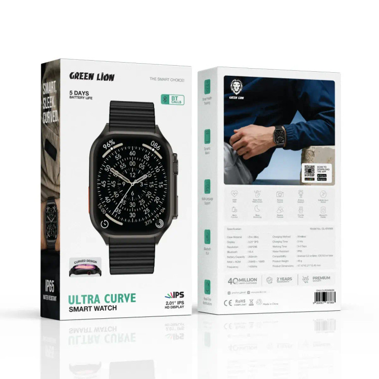 ساعت هوشمند گرین لاین Ultra Curve