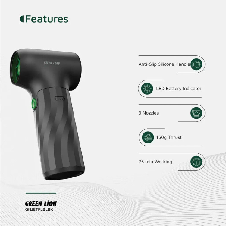 جت فن و دمنده هوا Green Lion JetFlow