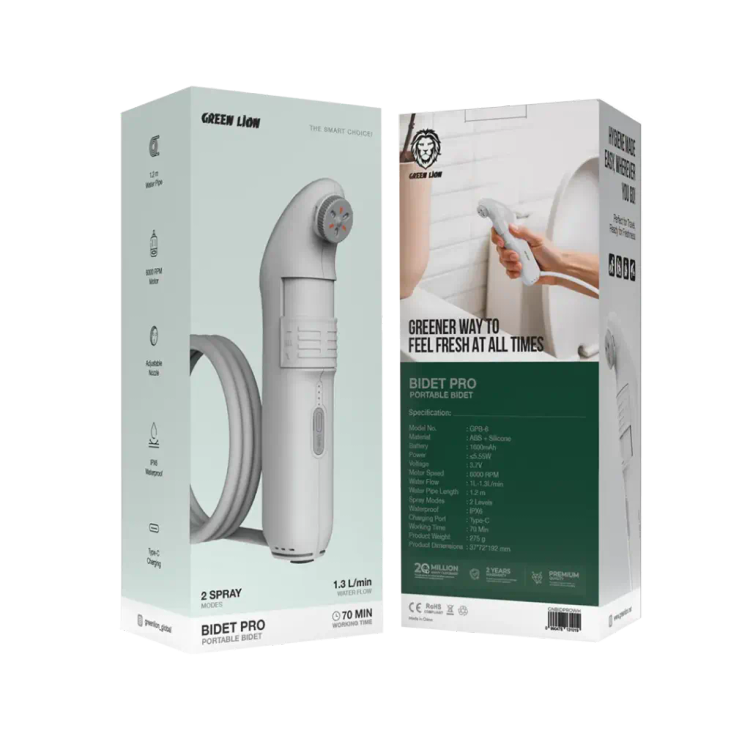 بیده پرو قابل حمل Green Lion Bidet Pro