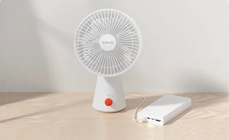 پنکه شارژی شیائومی Xiaomi Rechargeable Mini Fan