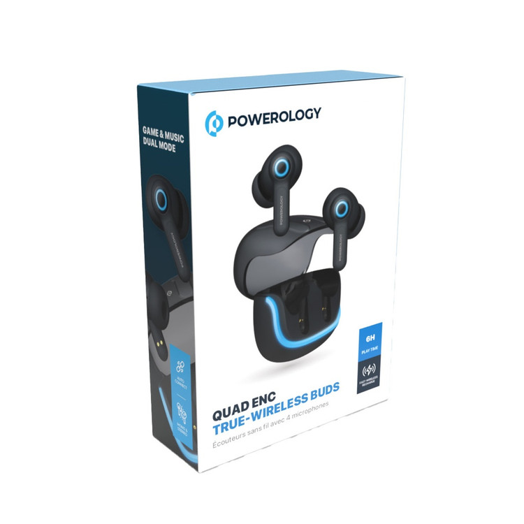 هدفون بیسیم Powerology Quad ENC