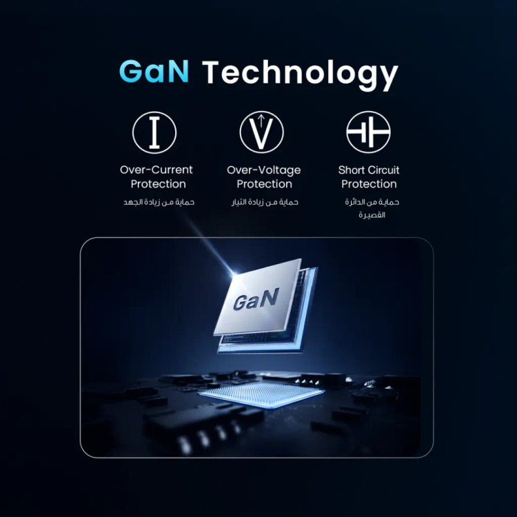 شارژر رومیزی Powerology Volt\-X GaN 300W