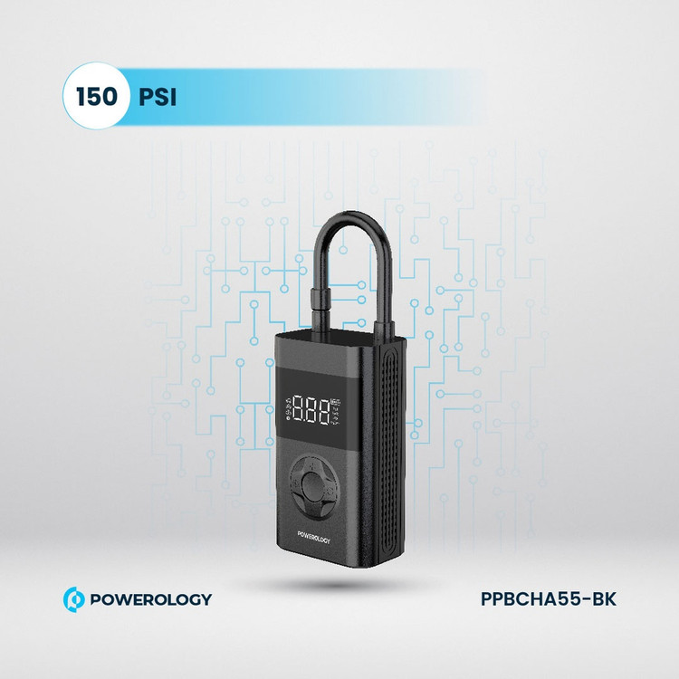 پاوربانک و کمپرسور باد پاورولوژی مدل PPBCHA55