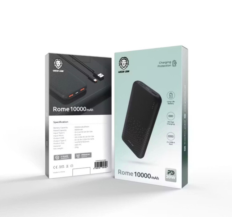 پاوربانک Green Lion Rome ظرفیت 10000mAh
