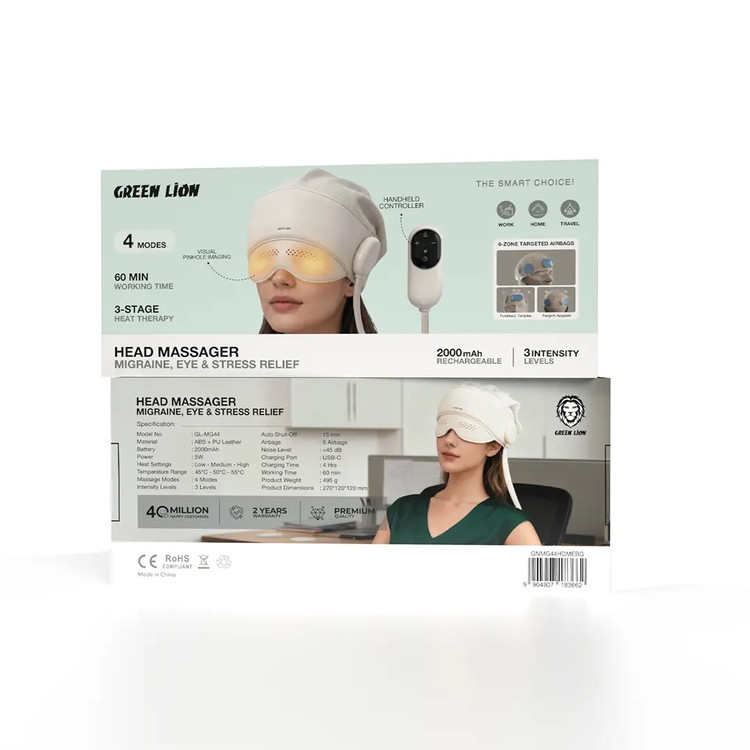 ماساژور سر Green Lion Head Massager GL\-MG44